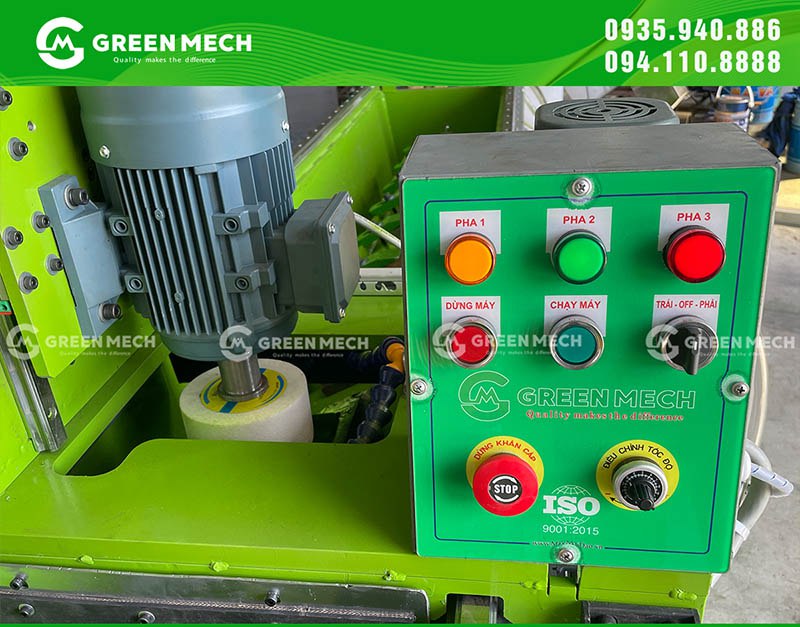 Hệ thống điều khiển của máy mài dao băm HT2000