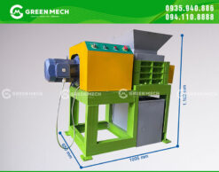 Kích thước của máy nghiền 2 trục mini 70kg