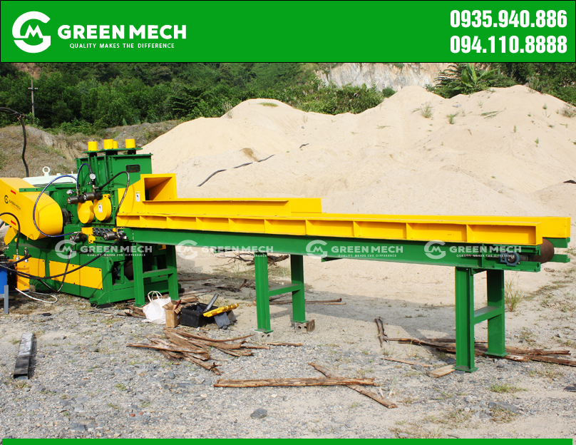 Máy nghiền gỗ thành mùn cưa GM-400SM