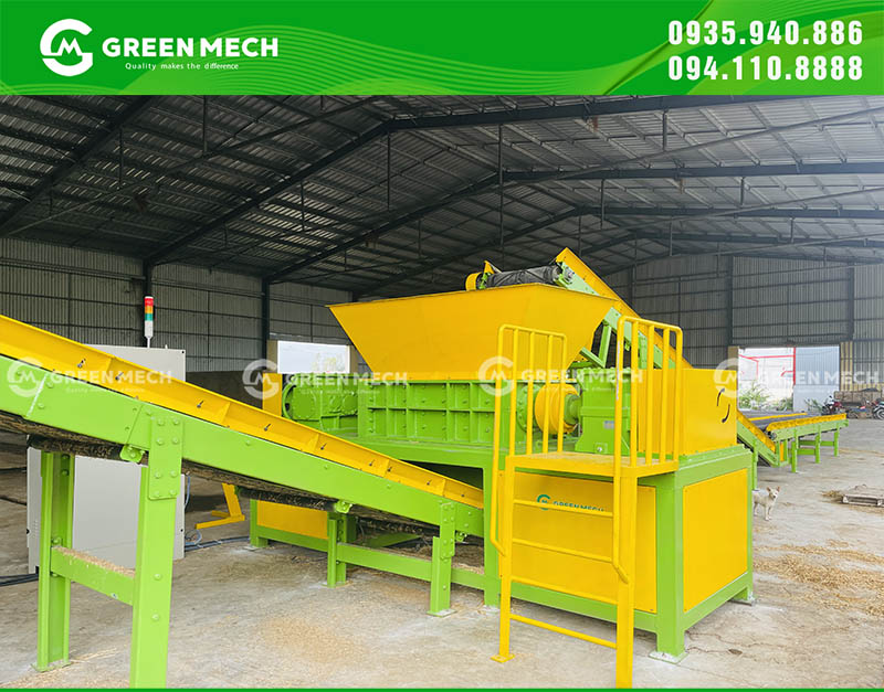 Máy nghiền 2 trục có cấu tạo chặt chẽ chắc chắn, thiết kế đẹp, giá cả phải chăng
